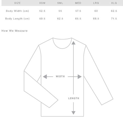 ysl clothing size chart|ysl size chart.